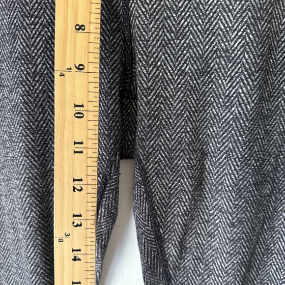 Lululemon‎ Pants Womens 6 Gray Black Herringbone Wunder Under High Rise Leggings - Picture 5 of 10